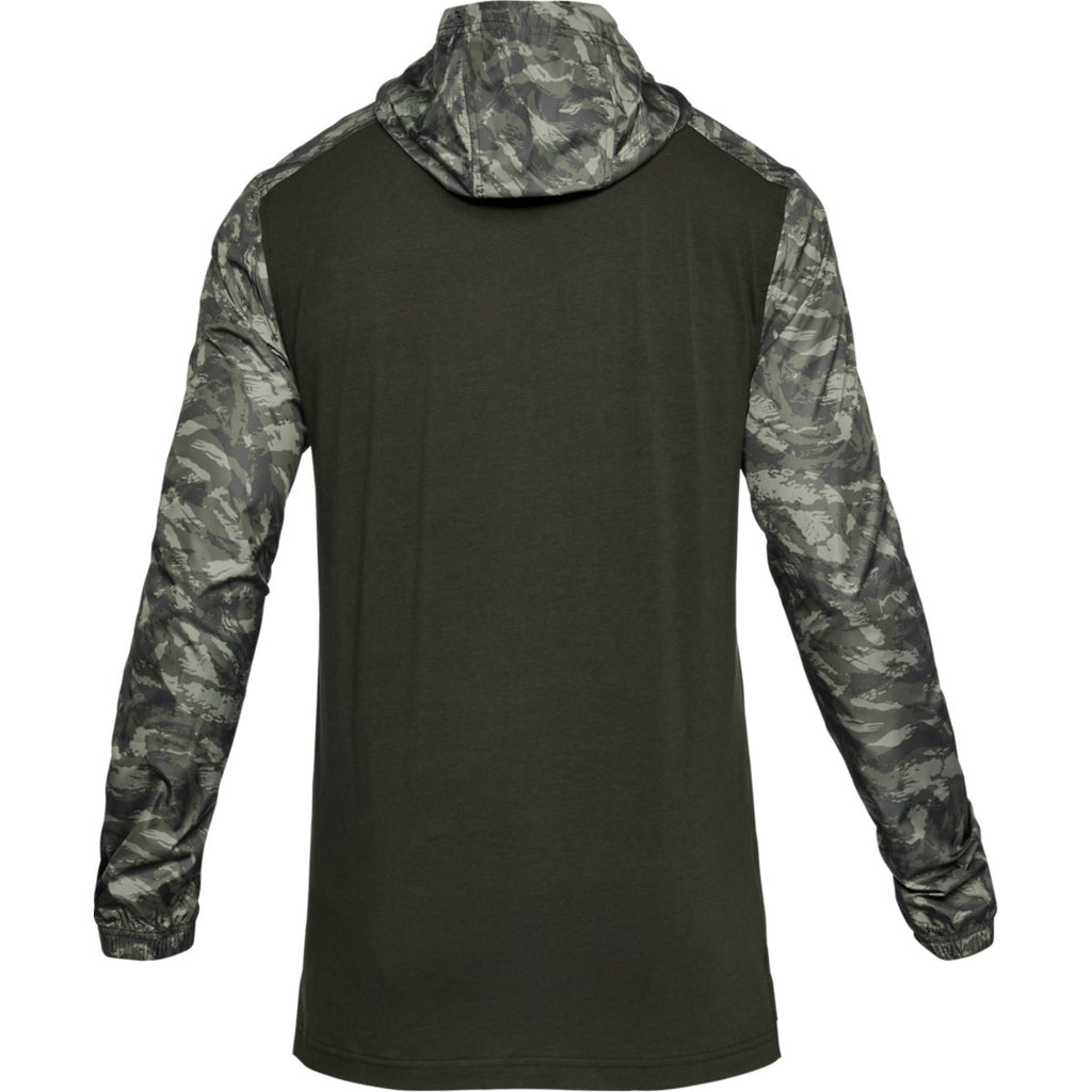 Under Armour Men's Artillery Green Wind Anorak Jacket