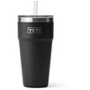 YETI Black Rambler 26 oz Stackable Cup