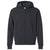 American Apparel Men's Black ReFlex Fleece Full-Zip Hoodie