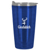 SnugZ Translucent Blue KALAHARI 17 oz. Double Wall Tritan Verano Tumbler with Clear Lid