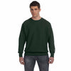 Champion Men's Dark Green Reverse Weave 12-Ounce Crew