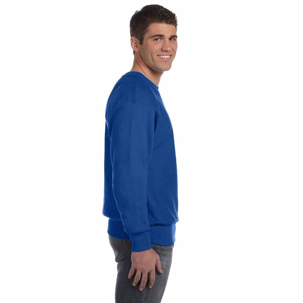 Champion Men's Sport Royal Reverse Weave 12-Ounce Crew