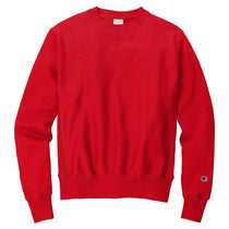 Champion Men's Red Reverse Weave Crewneck Sweatshirt