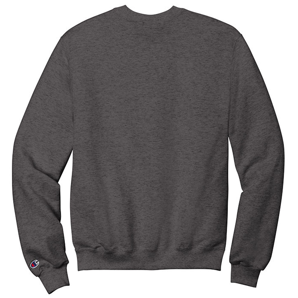 Champion Unisex Charcoal Heather Eco Fleece Crewneck Sweatshirt