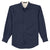 Port Authority Men's Navy/Light Stone Extended Size Long Sleeve Easy Care Shirt