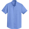 Port Authority Men's Ultramarine Blue Short Sleeve SuperPro Twill Shirt