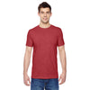 Fruit of the Loom Men's Brick Heather 4.7 oz. Sofspun Jersey Crew T-Shirt