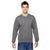 Fruit of the Loom Men's Charcoal Heather 7.2 oz. SofSpun Crewneck Sweatshirt