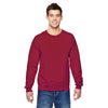 Fruit of the Loom Men's Cardinal 7.2 oz. SofSpun Crewneck Sweatshirt