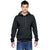 Fruit of the Loom Men's Black 7.2 oz. SofSpun Hooded Sweatshirt