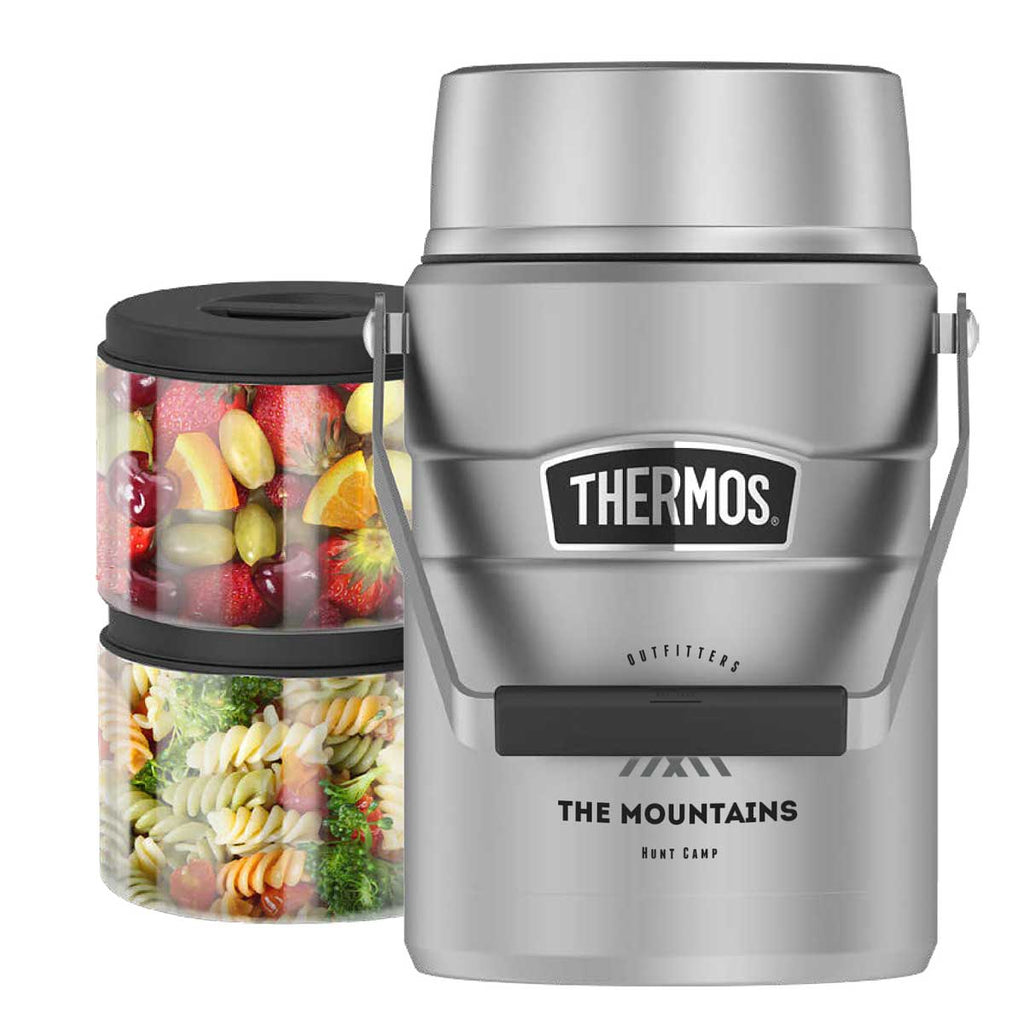 Thermos Matte Stainless Stainless King 24 oz Food Jar