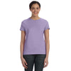 Hanes Women's Lavender 4.5 oz. 100% Ringspun Cotton nano-T T-Shirt