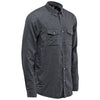 Stormtech Men's Charcoal Cambridge Long Sleeve Shirt