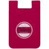 Bullet Maroon Slim Silicone Card Wallet