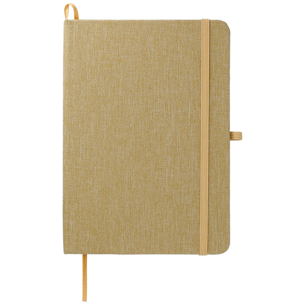 Bullet Natural 5" x 7" Recycled Cotton Bound Notebook