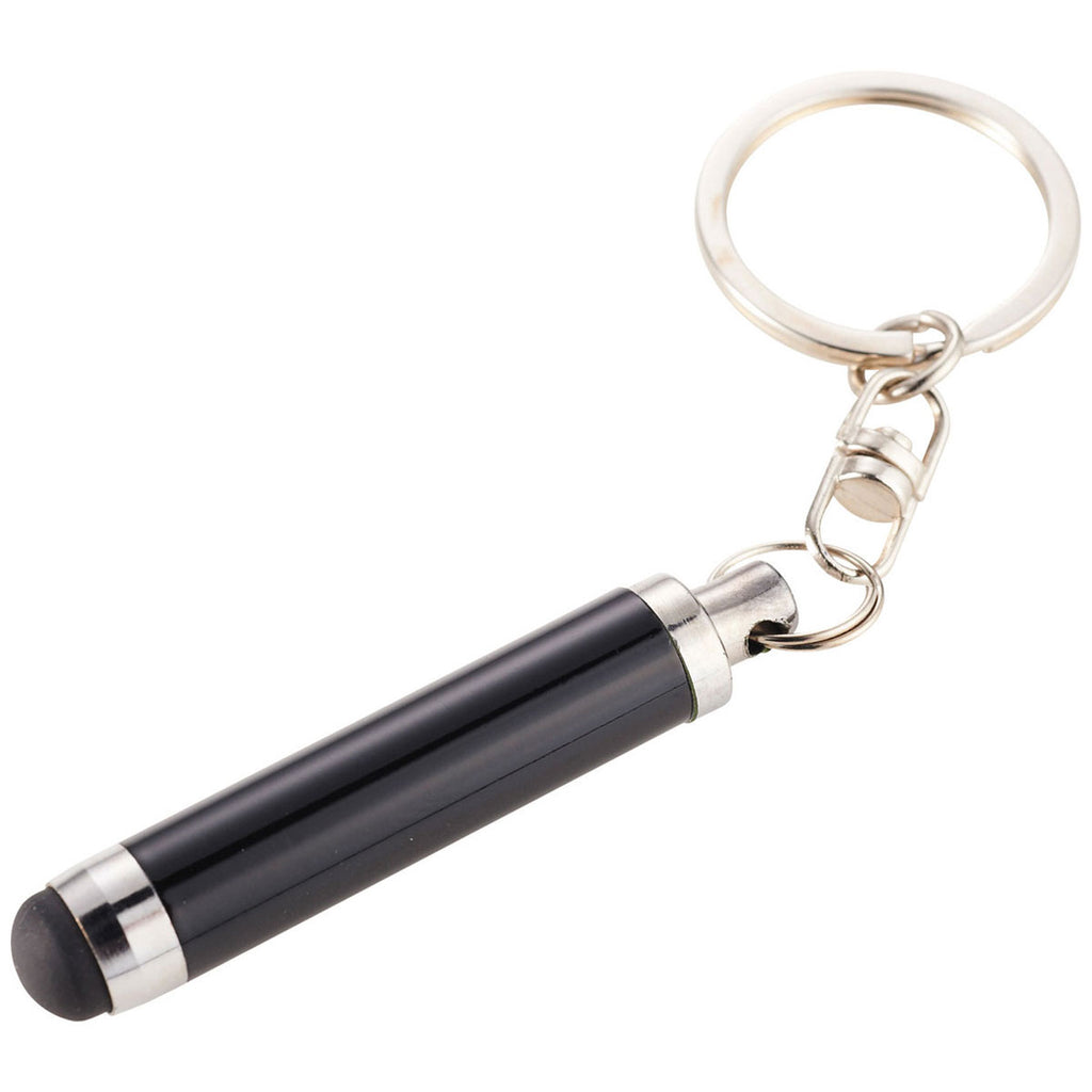 Bullet Black Aria Stylus Keychain