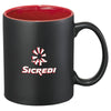 Bullet Black with Red Lining Maya 11oz Ceramic Mug