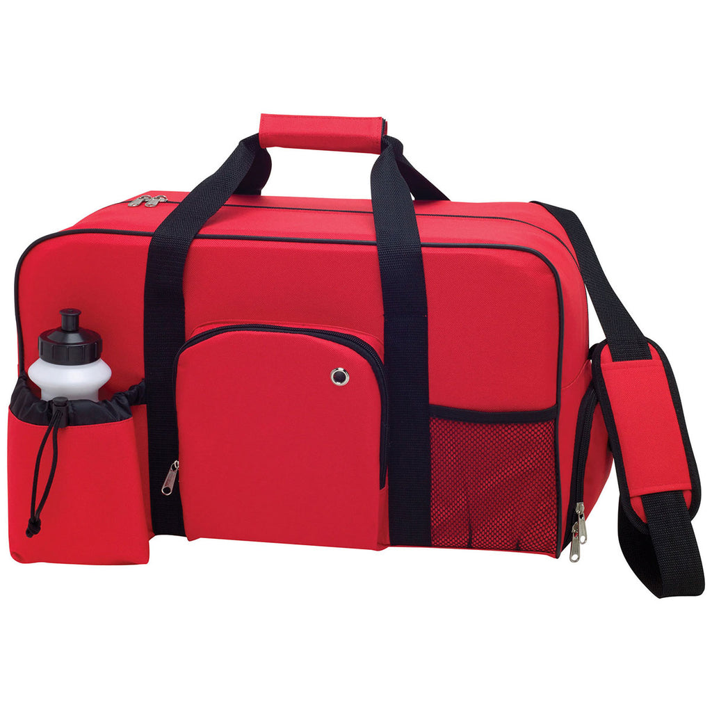 Bullet Red Weekender 18.5" Deluxe Duffel Bag