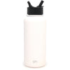 Simple Modern Winter White Summit Water Bottle with Straw Lid - 32oz