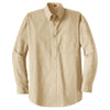 CornerStone Men's Stone Long Sleeve SuperPro Twill Shirt