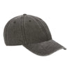 Sportsman Black Slub Fabric Dad Cap