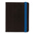 The Bag Factory Royal Blue Banded Padfolio