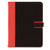 The Bag Factory Red Rollick Writing Pad