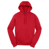 Sport-Tek Men's True Red Pullover Hooded Sweatshirt