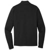 Sport-Tek Men's Heather Black Lightweight French Terry Quarter Zip Pullover