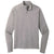 Sport-Tek Men's Heather Grey Lightweight French Terry Quarter Zip Pullover