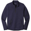 Sport-Tek Men's Navy Triumph Quarter Zip Pullover