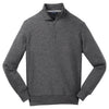 Sport-Tek Men's Graphite Heather Super Heavyweight 1/4-Zip Pullover Sweatshirt