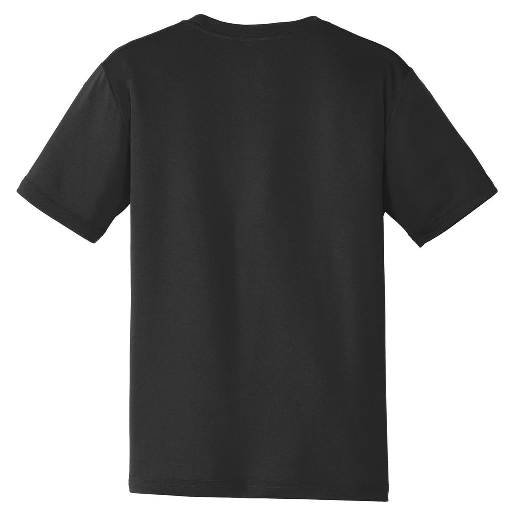 Sport-Tek Men's Black PosiCharge Tough Tee