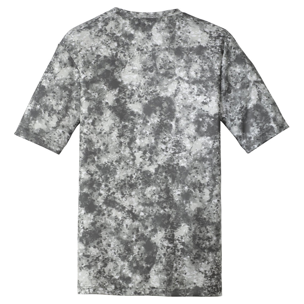 Sport-Tek Men's Dark Smoke Grey Mineral Freeze Tee