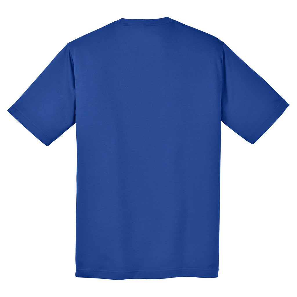 Sport-Tek Men's True Royal PosiCharge RacerMesh Tee