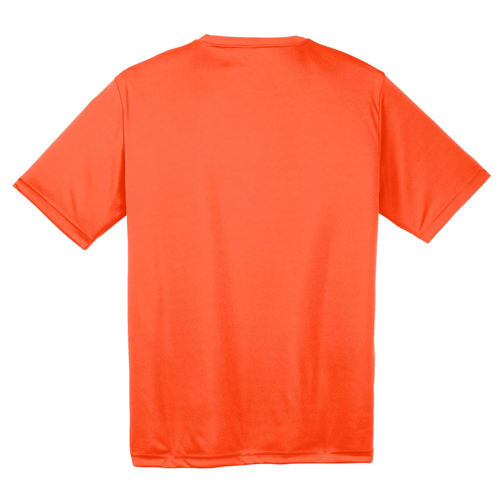 Sport-Tek Men's Neon Orange PosiCharge Competitor Tee