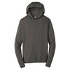 Sport-Tek Men's Silver PosiCharge Competitor Hooded Pullover