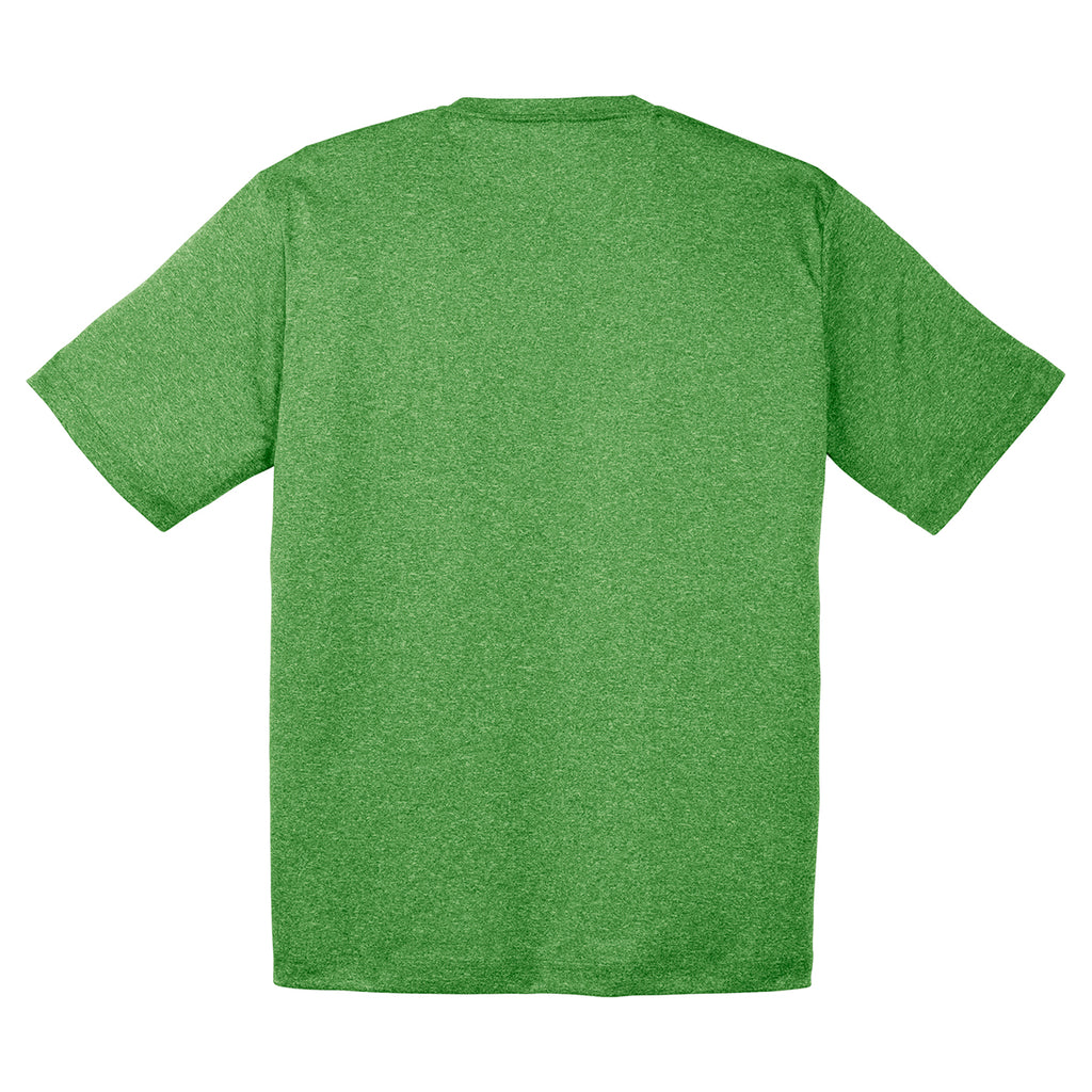 Sport-Tek Men's Turf Green Heather Contender Tee