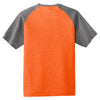 Sport-Tek Men's Deep Orange Heather-On-Heather Contender Tee