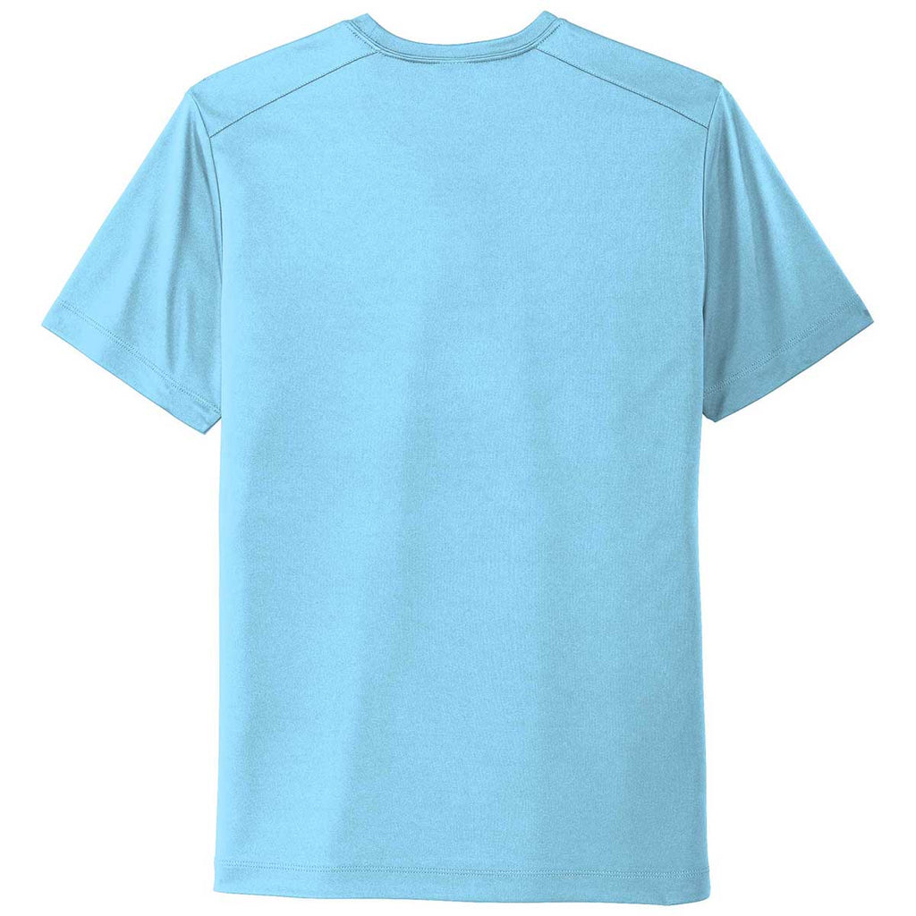 Sport-Tek Men's Light Blue Posi-UV Pro Tee