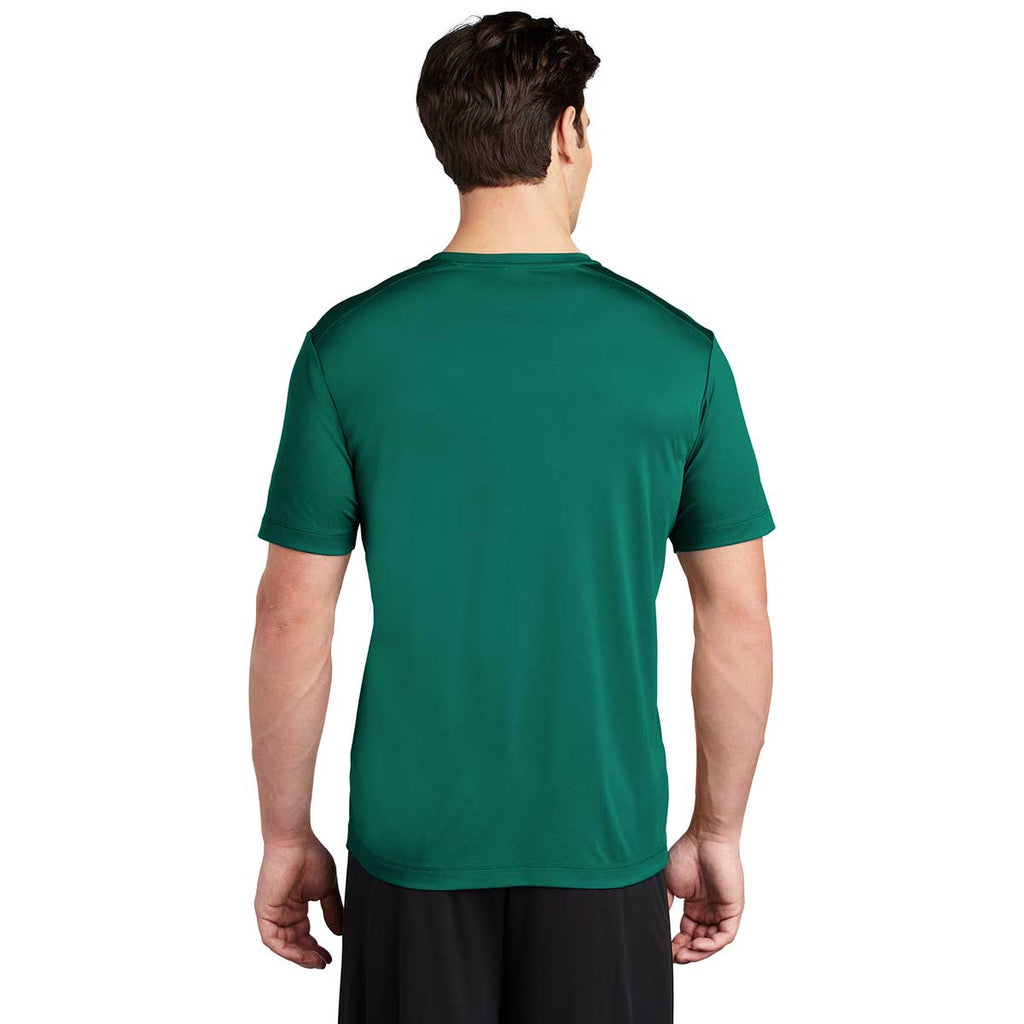 Sport-Tek Men's Marine Green Posi-UV Pro Tee