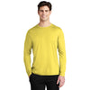 Sport-Tek Men's Yellow Posi-UV Pro Long Sleeve Tee