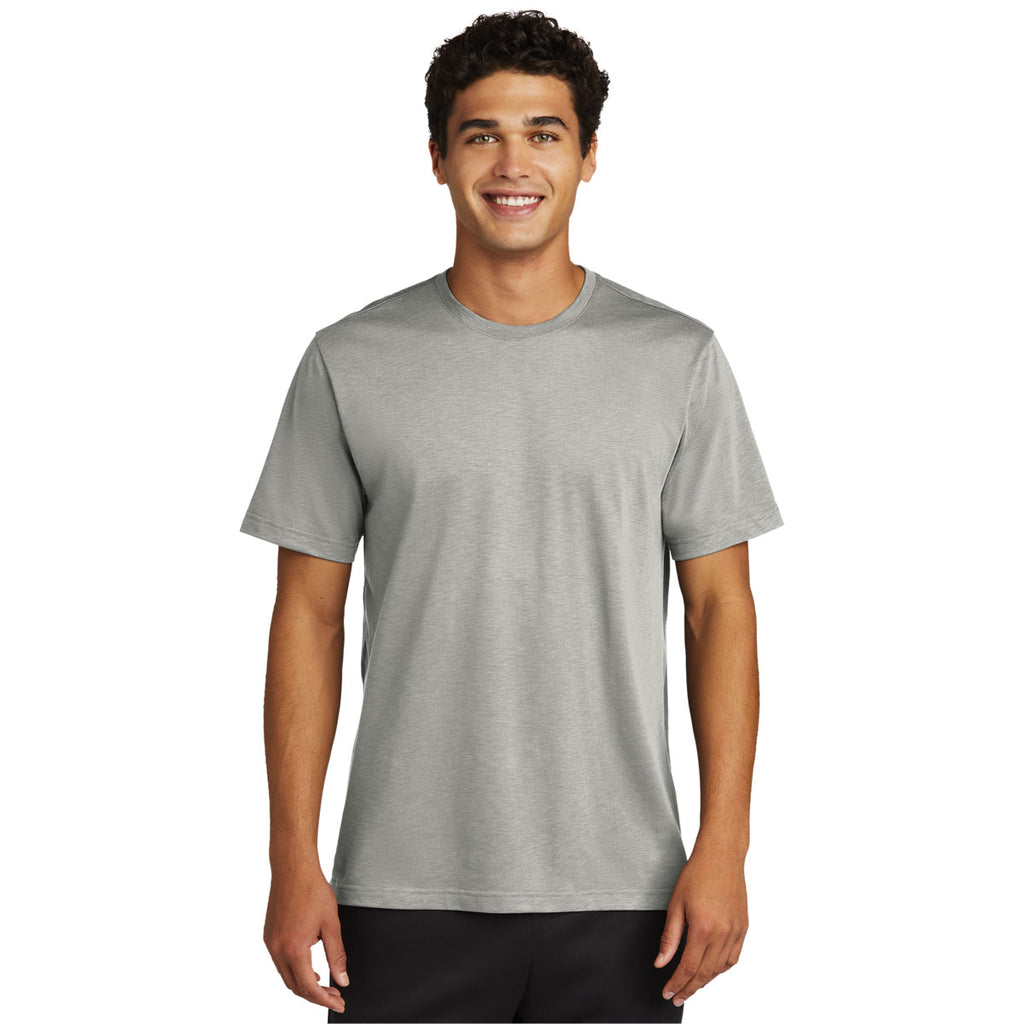 Sport-Tek Men's Silver PosiCharge Strive Tee