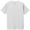 Sport-Tek Men's White Short Sleeve Rashguard Tee