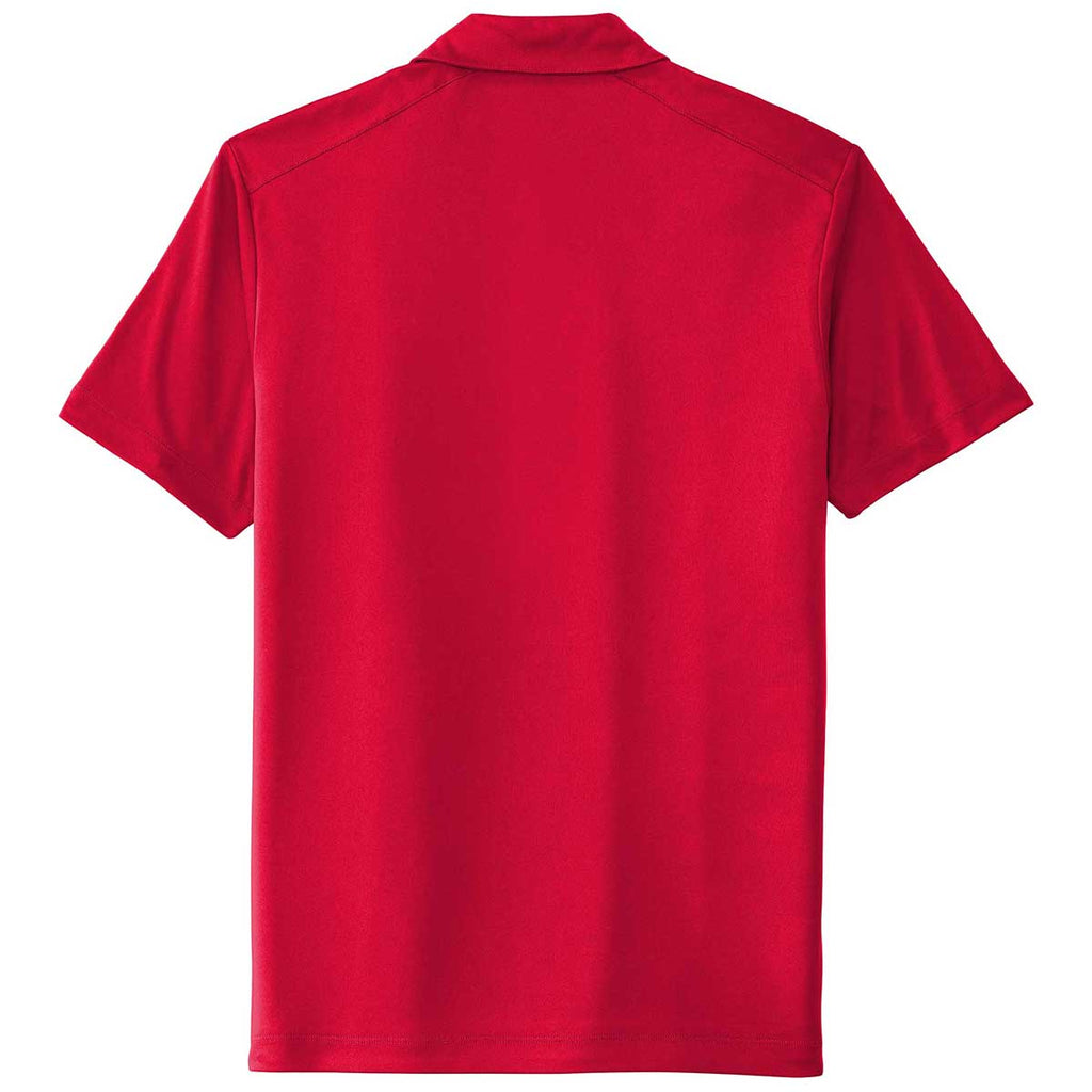 Sport-Tek Men's True Red Posi-UV Pro Polo