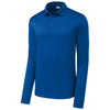 Sport-Tek Men's True Royal Posi-UV Pro Long Sleeve Polo