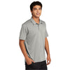 Sport-Tek Men's Silver PosiCharge Strive Polo