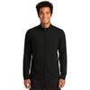 Sport-Tek Men's Black Sport-Wick Flex Fleece Full-Zip