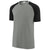 Sport-Tek Men's Black/ Vintage Heather Halftime Raglan Tee