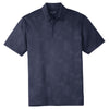 Sport-Tek Men's True Navy Embossed PosiCharge Tough Polo